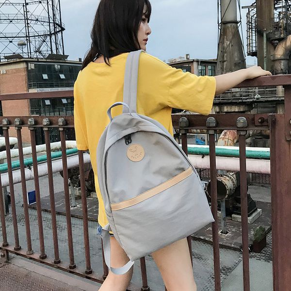 2020 new women's backpack korean version solid color waterproof large capacity travel bag fashion casual backpack ladies
2020 new women's backpack korean version solid color waterproof large capacity travel bag fashion casual backpack ladies