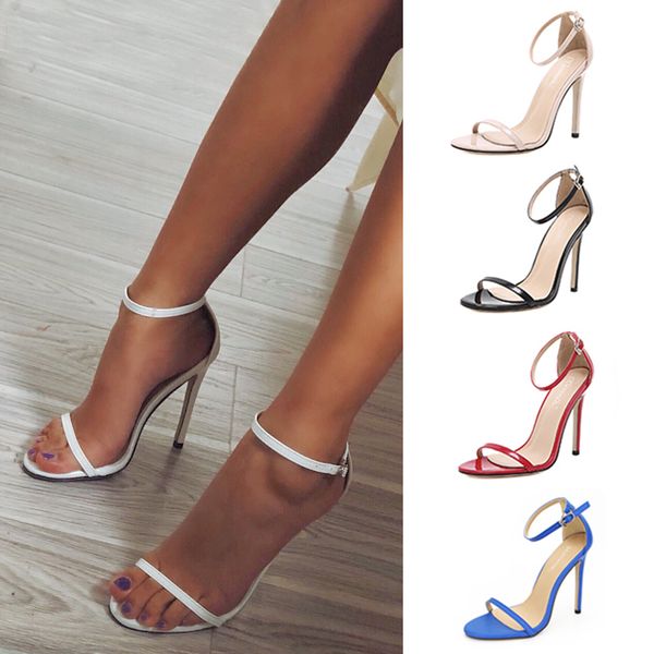 summer women sandals high heels new women shoes buckle heels stiletto party shoes sandalias female plus size 43, Black
summer women sandals high heels new women shoes buckle heels stiletto party shoes sandalias female plus size 43, Black