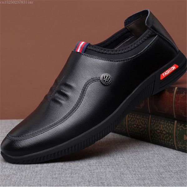 2020 кожа вскользь мужская обувь мужская мода квартиры круглый toe комфортные управление платье обувь вождения свадьба, Black
2020 кожа вскользь мужская обувь мужская мода квартиры круглый toe комфортные управление платье обувь вождения свадьба, Black