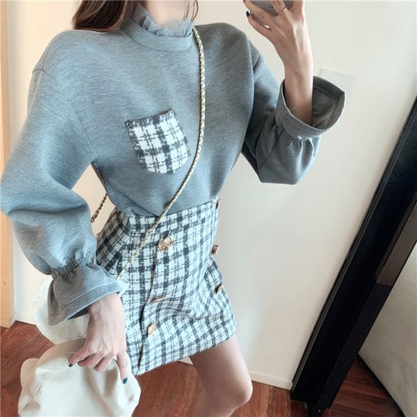 casual turtleneck women's clothing sweatshirts long sleeve pullovers lace spring autumn women fashion brand harajuku style, Black
casual turtleneck women's clothing sweatshirts long sleeve pullovers lace spring autumn women fashion brand harajuku style, Black