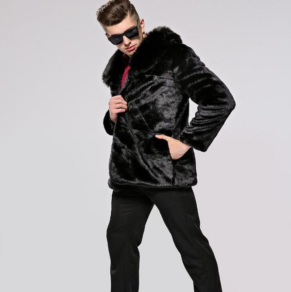 watch autumn faux leather jacket mens winter thicken warm fur leather coat men loose jackets fashion b188, Black
watch autumn faux leather jacket mens winter thicken warm fur leather coat men loose jackets fashion b188, Black