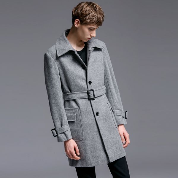 oln wool men coats autumn winter man trench medium long solid business mens overcoats plus size 6xl mens jackets and coats, Black
oln wool men coats autumn winter man trench medium long solid business mens overcoats plus size 6xl mens jackets and coats, Black