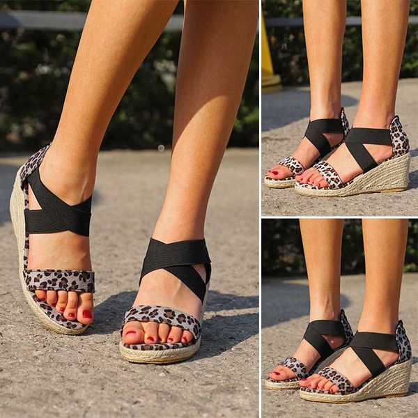 summer women wedges sandals elastic band peep toe woman shoes cross platform bottom ladies sandals female plus size 2020, Black
summer women wedges sandals elastic band peep toe woman shoes cross platform bottom ladies sandals female plus size 2020, Black