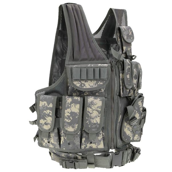 lixada открытого военного жилет tactical армия полиэстер airsoft war game охота камуфляж твердые жилеты для кемпинга пеших прогулок открытых, Gray;blue
lixada открытого военного жилет tactical армия полиэстер airsoft war game охота камуфляж твердые жилеты для кемпинга пеших прогулок открытых, Gray;blue