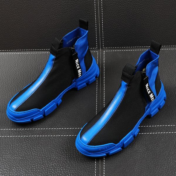 new fashion men's 2020 comfort thick bottom zipper casual shoes sneakers male high- flats loafers hip-hop rock skateboard, Black
new fashion men's 2020 comfort thick bottom zipper casual shoes sneakers male high- flats loafers hip-hop rock skateboard, Black