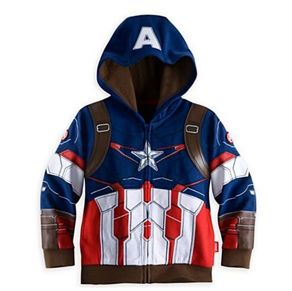 the plane boys coat spring cartoon the avengers boys jacket hooded casual captain america kids clothes children clothing, Blue;gray
the plane boys coat spring cartoon the avengers boys jacket hooded casual captain america kids clothes children clothing, Blue;gray