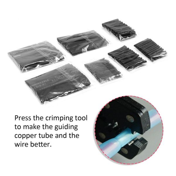 127pcs heat shrinkable tube insulation tube flame retardant terminal electrician household wiring color heat shrinkable
127pcs heat shrinkable tube insulation tube flame retardant terminal electrician household wiring color heat shrinkable