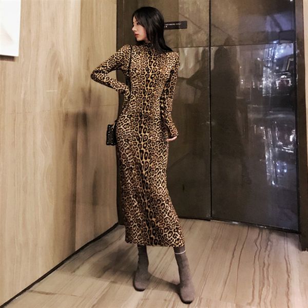 glamaker leopard print women long turtleneck dress bodycon strap christmas winter dress elegant maxi party vintage, Black;gray
glamaker leopard print women long turtleneck dress bodycon strap christmas winter dress elegant maxi party vintage, Black;gray