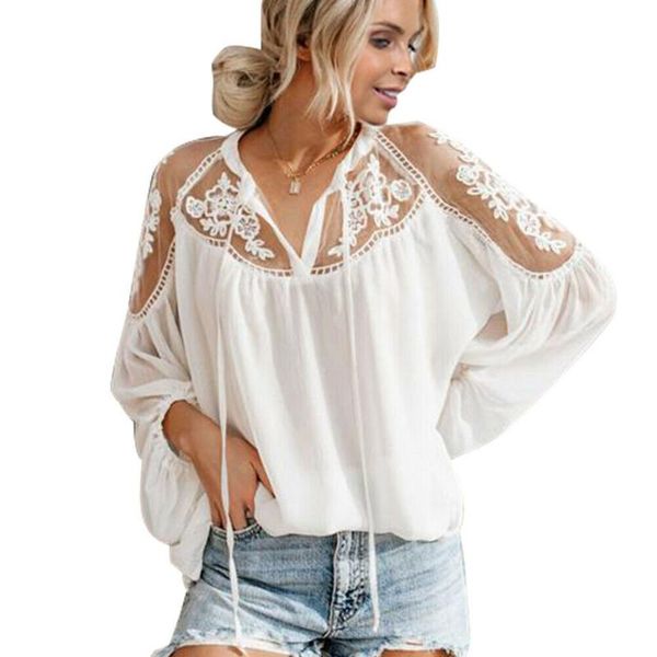 women summer floral lace sport loose shirt long sleeve see through fitness top, White;red
women summer floral lace sport loose shirt long sleeve see through fitness top, White;red