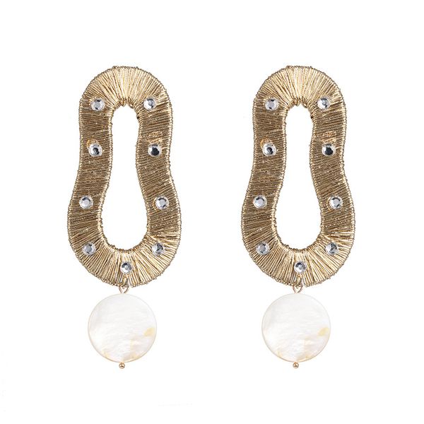 personalized multi-color hand-wound earrings exaggerated drop-shaped simulated pearl drop earrings for lady jewelry accessories, Silver
personalized multi-color hand-wound earrings exaggerated drop-shaped simulated pearl drop earrings for lady jewelry accessories, Silver