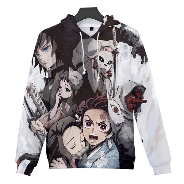 2019 hip hop fashion demon slayer: kimetsu no yaiba 3d hooded sweatshirt men/women casual hip hop harajuku hooded clothes, Black
2019 hip hop fashion demon slayer: kimetsu no yaiba 3d hooded sweatshirt men/women casual hip hop harajuku hooded clothes, Black