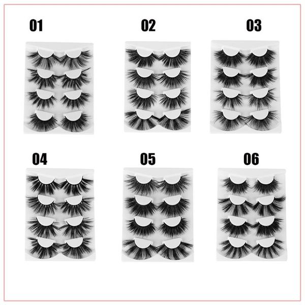 4 pairs mixed 6 styles 6d mink false eyelashes 25mm thick long wispy fluffy criss-cross lashes handmade eyelash extension tools
4 pairs mixed 6 styles 6d mink false eyelashes 25mm thick long wispy fluffy criss-cross lashes handmade eyelash extension tools