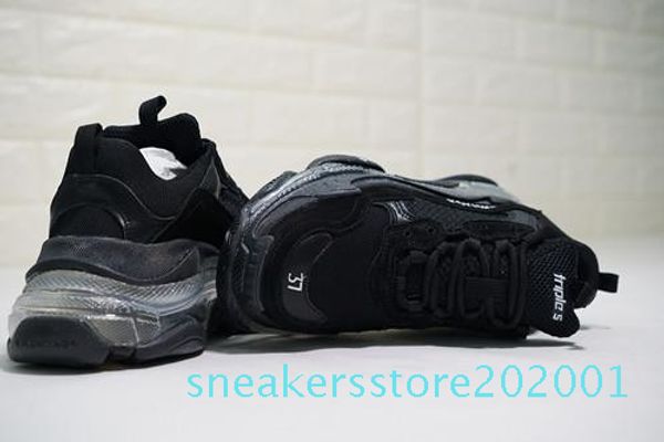 2019 new paris crystal bottom triple-s casual shoes shoes platform triple s sports men and women vintage kanye grandpa trainer s01, Black
2019 new paris crystal bottom triple-s casual shoes shoes platform triple s sports men and women vintage kanye grandpa trainer s01, Black