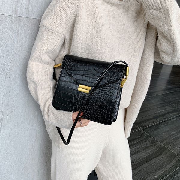 fashion shoulder bags for women crocodile leather square bag mini large capacity totes travel lady crossbody bag
fashion shoulder bags for women crocodile leather square bag mini large capacity totes travel lady crossbody bag