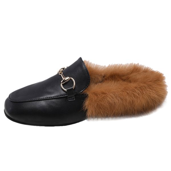 sagace fashion women solid plus velvet wool slippers warm and flat heel loafers casual doug shoe cotton shoes faux fur shoe no29, Black
sagace fashion women solid plus velvet wool slippers warm and flat heel loafers casual doug shoe cotton shoes faux fur shoe no29, Black