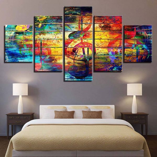 prints decor for living room poster 5 pcs music notation abstract painting wall art modular pictures canvas artworks (no frame)
prints decor for living room poster 5 pcs music notation abstract painting wall art modular pictures canvas artworks (no frame)
