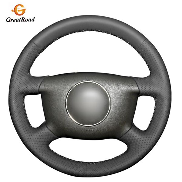 hand-stitched black pu artificial leather car steering wheel cover for a4 1998 a6 1999-2004 a8 a8 l 1998-2001 allroad 2001
hand-stitched black pu artificial leather car steering wheel cover for a4 1998 a6 1999-2004 a8 a8 l 1998-2001 allroad 2001