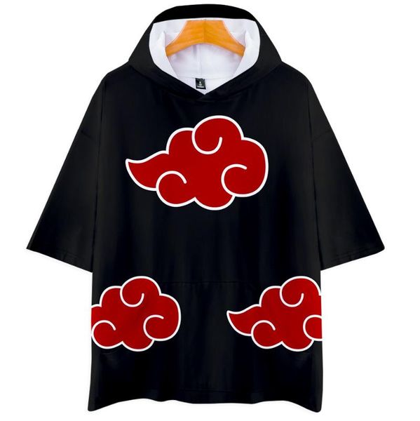 anime naruto akatsuki cosplay hooded t shirt men women kid tshirt with hood itachi uchiha costume short sleeve hoodie clothes, White;black
anime naruto akatsuki cosplay hooded t shirt men women kid tshirt with hood itachi uchiha costume short sleeve hoodie clothes, White;black