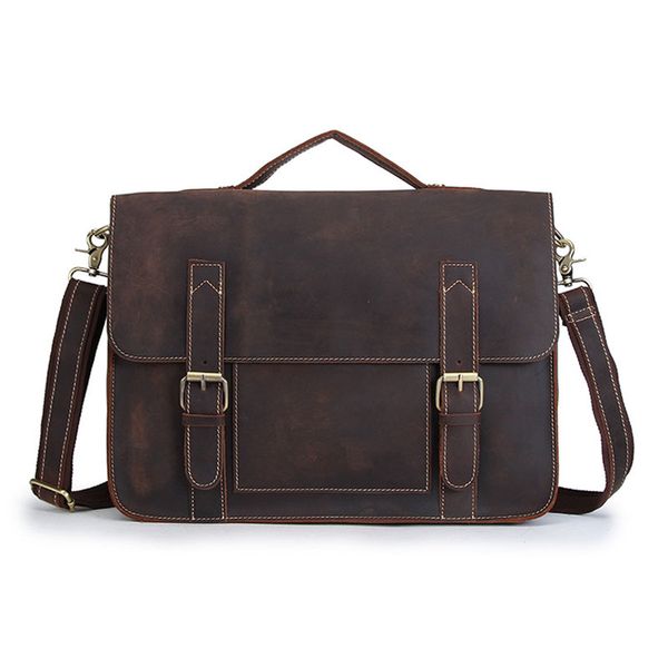 boleke nesitu vintage genuine leather men crazy horse leather briefcase messenger bags 14'' lapportfolio
boleke nesitu vintage genuine leather men crazy horse leather briefcase messenger bags 14'' lapportfolio