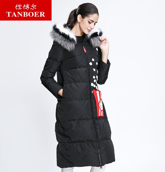 tanboer women's down jackets duck down coats women long style warm winter jackets warm outwear fashion colortb3702, Black
tanboer women's down jackets duck down coats women long style warm winter jackets warm outwear fashion colortb3702, Black