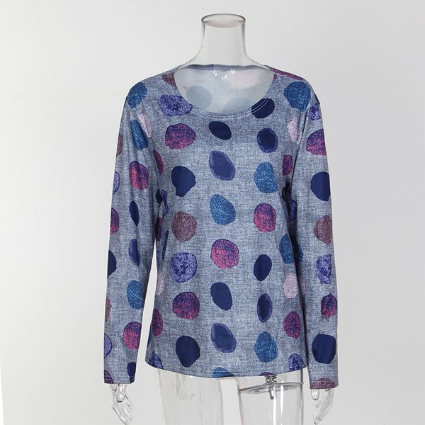 spring women long sleeve tshirt 5xl plus size t-shirt dot tunic tee shirt female tees casual blusas ws6979v, White
spring women long sleeve tshirt 5xl plus size t-shirt dot tunic tee shirt female tees casual blusas ws6979v, White