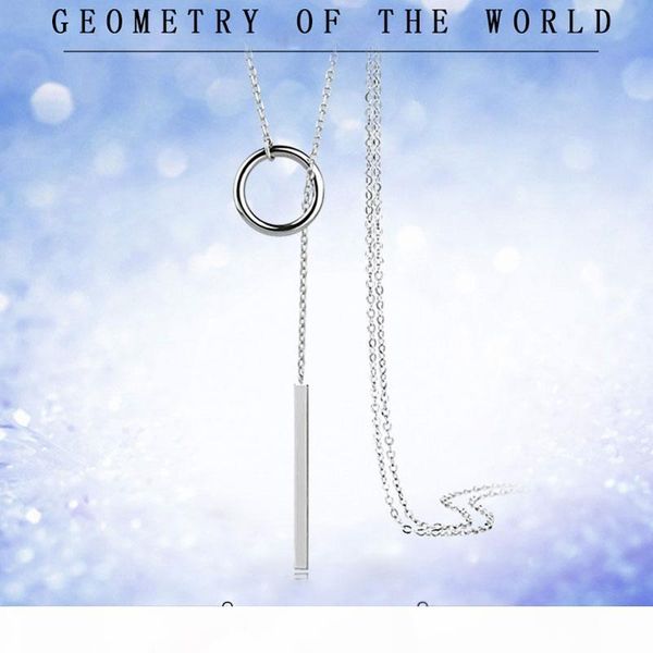 japan and south korea long paragraph simple geometric necklace female fashion sweater chain spring and summer dress accessories decorations, Silver
japan and south korea long paragraph simple geometric necklace female fashion sweater chain spring and summer dress accessories decorations, Silver