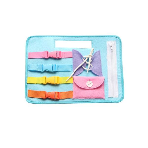 dressing button zipper learning board baby kids life skill educational toy
dressing button zipper learning board baby kids life skill educational toy