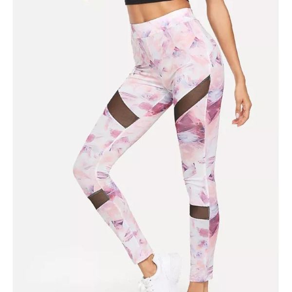 women mesh print elastic sport trousers yoga pants leggings running tights sporting leggings gym fitness yoga clothing 2018, White;red
women mesh print elastic sport trousers yoga pants leggings running tights sporting leggings gym fitness yoga clothing 2018, White;red