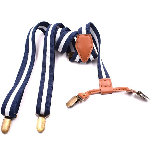 men's suspenders 4 clips leather braces suspensorio tirantes hombre gift for boy girl 2.5*120cm, Black;white
men's suspenders 4 clips leather braces suspensorio tirantes hombre gift for boy girl 2.5*120cm, Black;white