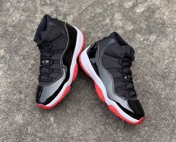 2020 authentic 11 bred og high black white -varsity red 45 basketball shoes 378037 -061 real carbon fiber outdoor sports sneakers 40 -47
2020 authentic 11 bred og high black white -varsity red 45 basketball shoes 378037 -061 real carbon fiber outdoor sports sneakers 40 -47