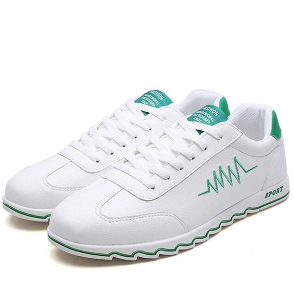 white casual shoes men sneakers mens leather trainers fashion mens sports shoes walking shoes men loafers sepatu pria sneaker, Black
white casual shoes men sneakers mens leather trainers fashion mens sports shoes walking shoes men loafers sepatu pria sneaker, Black