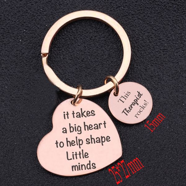 child development therapist heart keychain for child life specialist gift it takes a big heart to help shape little minds, Silver
child development therapist heart keychain for child life specialist gift it takes a big heart to help shape little minds, Silver