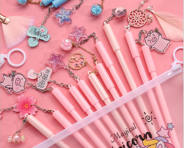 gel pen wholesle creative girl pink wind bell pendant pen cartoon neutral combination set stationery writing supplies gp749
gel pen wholesle creative girl pink wind bell pendant pen cartoon neutral combination set stationery writing supplies gp749