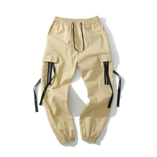 autumn elastic waist, wild pocket, streamers, beaming tooling, khaki, men's and women's casual pants, nine pants, Black
autumn elastic waist, wild pocket, streamers, beaming tooling, khaki, men's and women's casual pants, nine pants, Black
