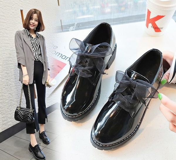 all-match retro woman shoes british style oxfords women's round toe autumn female footwear casual sneaker preppy leather cross, Black
all-match retro woman shoes british style oxfords women's round toe autumn female footwear casual sneaker preppy leather cross, Black