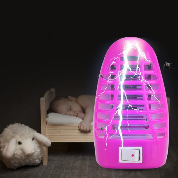 brelong led москитная лампа catalyst многофункциональная мини-фиолетовая элиминация mosquito tools ночной светло-голубой / розовый / зеленый