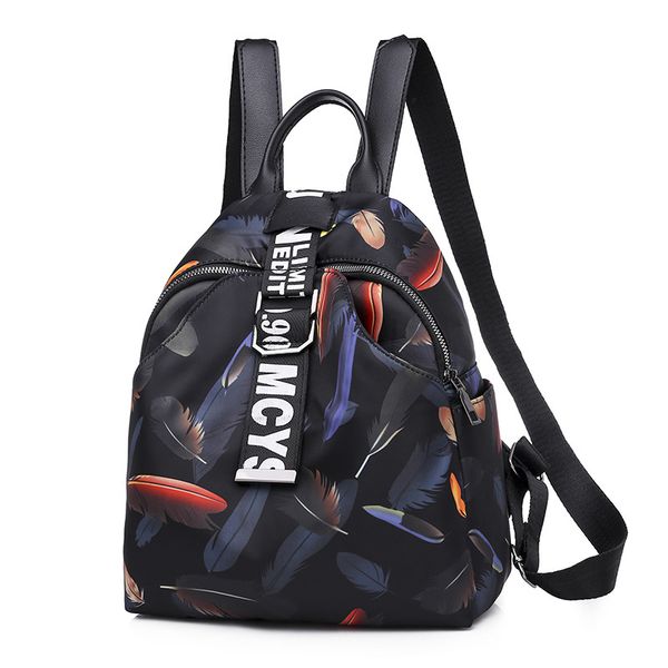 bag female summer new trend fashion feather print pumping shoulder bag personality travel female backpack travel backpack
bag female summer new trend fashion feather print pumping shoulder bag personality travel female backpack travel backpack