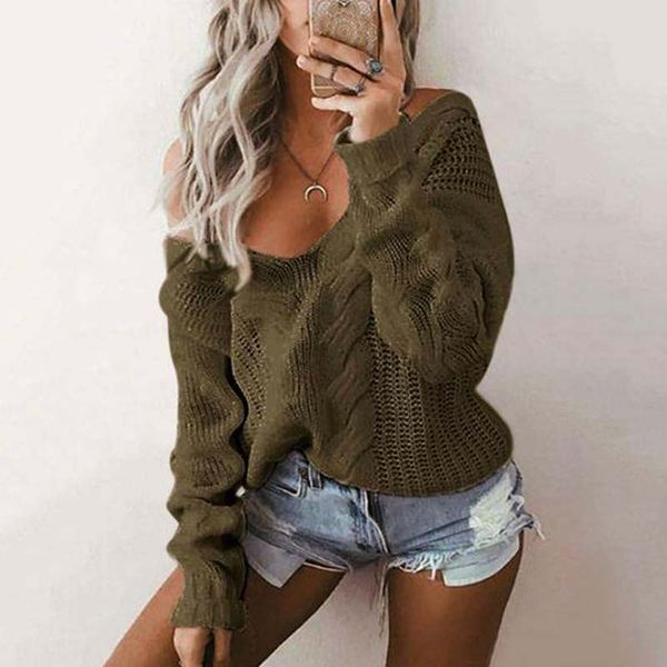 autumn knitted sweater women winter v-neck pullover plus size sweaters and pullovers loose ladies sweaters oversize, White;black
autumn knitted sweater women winter v-neck pullover plus size sweaters and pullovers loose ladies sweaters oversize, White;black