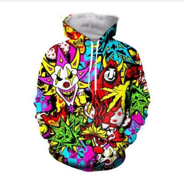 new fashion insane clown posse crewneck sweatshirts women/men casual hoodies funny 3d print pullovers ra041, White;black
new fashion insane clown posse crewneck sweatshirts women/men casual hoodies funny 3d print pullovers ra041, White;black