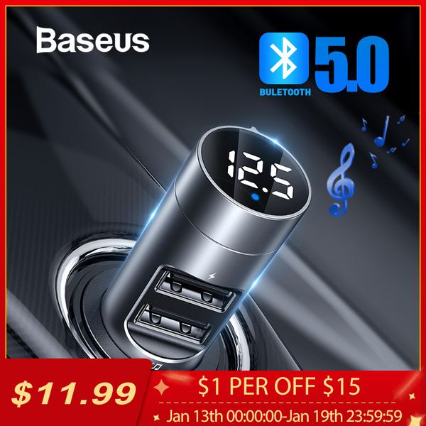 cargador de coche baseus transmisor fm inalámbrico bluetooth cargador de teléfono usb dual manos libres reproductor de mp3 bluetooth para 
cargador de coche baseus transmisor fm inalámbrico bluetooth cargador de teléfono usb dual manos libres reproductor de mp3 bluetooth para