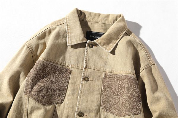 jacket denim new men coat streetwear turn down 2021 jacket long print casual collar men hip hop jackets sleeve exahh, Black
jacket denim new men coat streetwear turn down 2021 jacket long print casual collar men hip hop jackets sleeve exahh, Black