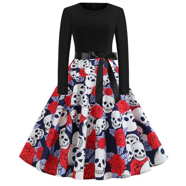 женщины зима платье с длинным рукавом o-образным вырезом лоскутная черный хэллоуин платья напечатаны старинные vestidos вскользь роковой плю, Black;gray
женщины зима платье с длинным рукавом o-образным вырезом лоскутная черный хэллоуин платья напечатаны старинные vestidos вскользь роковой плю, Black;gray