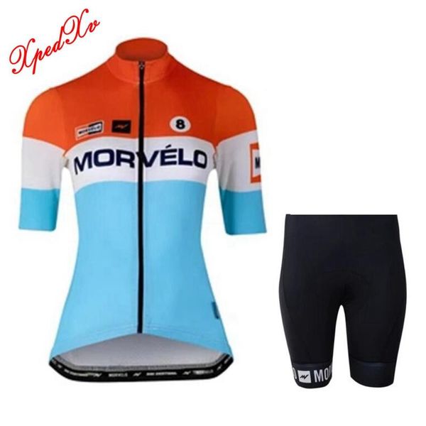 racing sets morvelo women's cycling kit 2021 team pro apparel summer short sleeve jersey and bib shorts set mtb riding suits, Black;blue
racing sets morvelo women's cycling kit 2021 team pro apparel summer short sleeve jersey and bib shorts set mtb riding suits, Black;blue