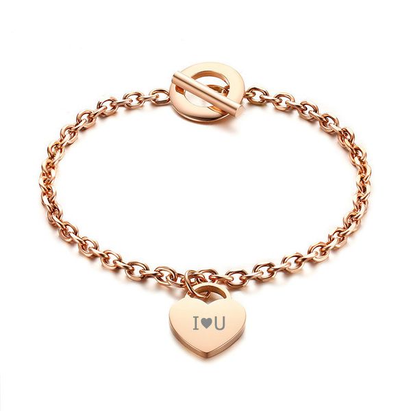 engraved personalized women charm bracelet 585 rose gold heart pattern buckle stainless steel female mon girlfriend lady gifts, Golden;silver
engraved personalized women charm bracelet 585 rose gold heart pattern buckle stainless steel female mon girlfriend lady gifts, Golden;silver