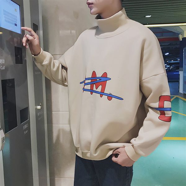 autumn winter new hoodie men warm plus velvet fashion printing casual sweatshirt man loose long-sleeved turtleneck pullover male, Black
autumn winter new hoodie men warm plus velvet fashion printing casual sweatshirt man loose long-sleeved turtleneck pullover male, Black