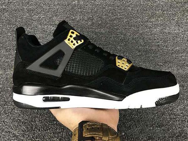 2019 Newest Jumpman 4 4s Royalty men Casual Shoes Suede Black Gold 4s Women Mens Casual Shoes
2019 Newest Jumpman 4 4s Royalty men Casual Shoes Suede Black Gold 4s Women Mens Casual Shoes