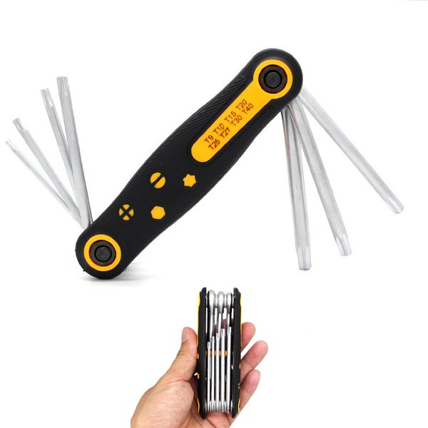 8 in 1 mini multi bit screwdriver set folding torx star key bit screwdriver wrench set t9 t20 hand tool kits
8 in 1 mini multi bit screwdriver set folding torx star key bit screwdriver wrench set t9 t20 hand tool kits
