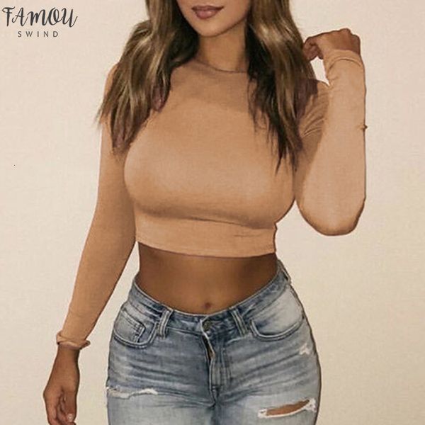 women long sleeve t shirts autumn o neck solid white ladies casual loose brief short t shirt crop petal
women long sleeve t shirts autumn o neck solid white ladies casual loose brief short t shirt crop petal