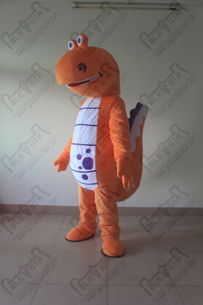 custom design orange dinosaur mascot costumes cartoon foam body dragon walking actor pole star mascot costumes, Red;yellow
custom design orange dinosaur mascot costumes cartoon foam body dragon walking actor pole star mascot costumes, Red;yellow