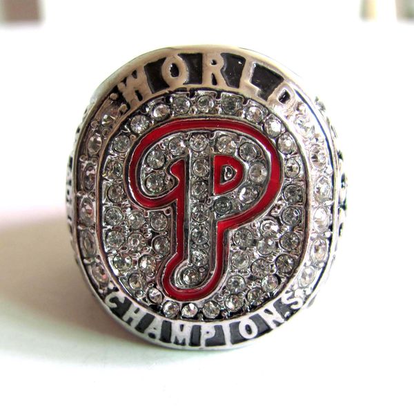 baseball philadelphia 2008 phillies world championship rings fan gift men rings wholesale ing, Golden;silver
baseball philadelphia 2008 phillies world championship rings fan gift men rings wholesale ing, Golden;silver
